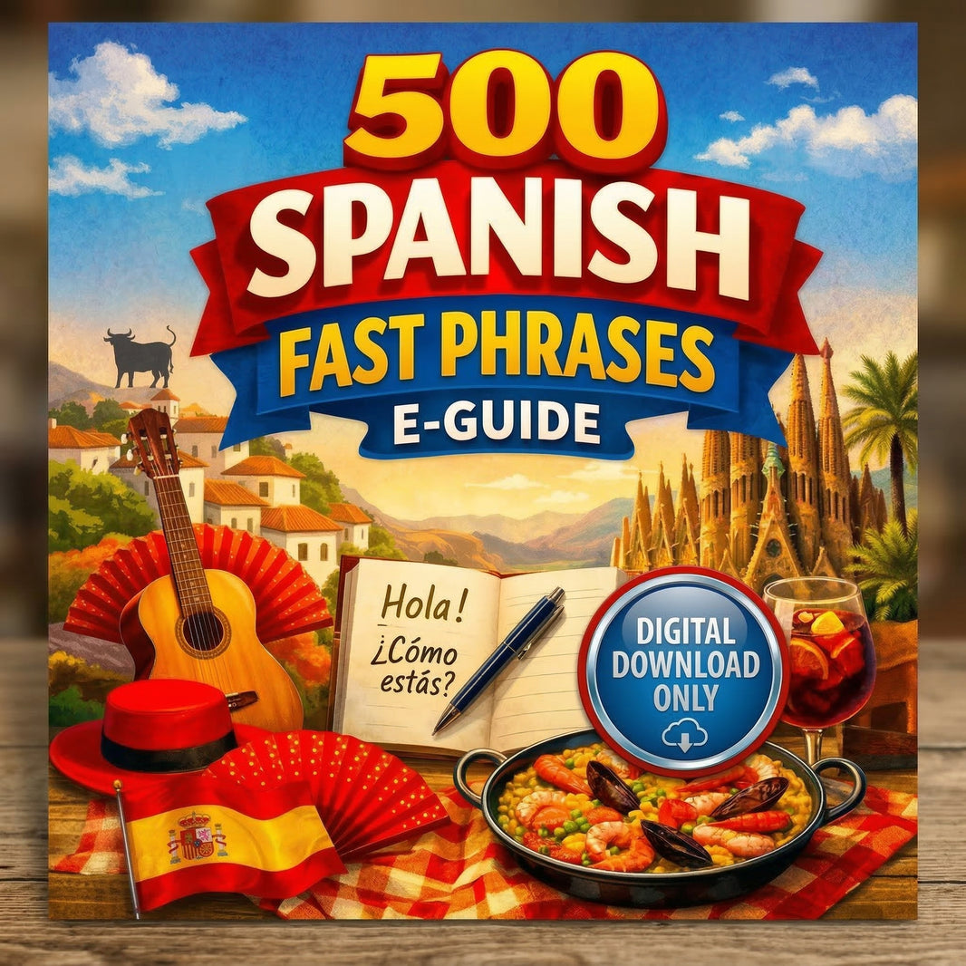 500 SPANISH Fast Phrases
